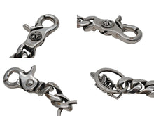 画像をギャラリービューアに読み込む, CHROME HEARTS クロムハーツ ショートクラシックリンク キーリング キーホルダー 2リンク 重量約49.5g シルバー925 美品 中古 4b010881