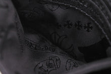画像をギャラリービューアに読み込む, 新品未使用 CHROME HEARTS クロムハーツ DOUBLE SIDE ダブルサイド カードケース スクロールラベルロゴ シルバー925 総柄 中古 4b010883