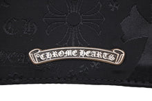 画像をギャラリービューアに読み込む, 新品未使用 CHROME HEARTS クロムハーツ DOUBLE SIDE ダブルサイド カードケース スクロールラベルロゴ シルバー925 総柄 中古 4b010883