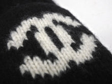Load image into Gallery viewer, 新品未使用 CHANEL シャネル ココ フライトキャップ パイロットキャップ AAB271 カシミヤ シルク 中古 4b010891