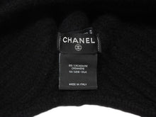 Load image into Gallery viewer, 新品未使用 CHANEL シャネル ココ フライトキャップ パイロットキャップ AAB271 カシミヤ シルク 中古 4b010891