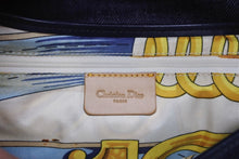 Load image into Gallery viewer, 極美品 CHRISTIAN DIOR クリスチャンディオール サドルバッグ ワンショルダーバッグ ガリアーノ期 デニム ブルー 中古 4b010928