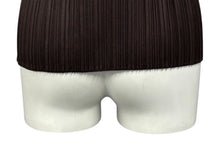 Load image into Gallery viewer, 極美品 PLEATS PLEASE ISSEY MIYAKE プリーツプリーズ イッセイミヤケ プリーツ カットソー ブラウン PP81-JK189 サイズ3 中古 4b010938