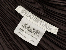 Load image into Gallery viewer, 極美品 PLEATS PLEASE ISSEY MIYAKE プリーツプリーズ イッセイミヤケ プリーツ カットソー ブラウン PP81-JK189 サイズ3 中古 4b010938