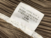 Load image into Gallery viewer, 新品同様 PLEATS PLEASE ISSEY MIYAKE プリーツプリーズ ワンピース ブラウン ポリエステル サイズ3 PP83-JA684 中古 4c010945