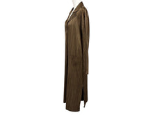 Load image into Gallery viewer, 新品同様 PLEATS PLEASE ISSEY MIYAKE プリーツプリーズ ワンピース ブラウン ポリエステル サイズ3 PP83-JA684 中古 4c010945