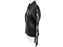 Load image into Gallery viewer, 新品同様 PLEATS PLEASE ISSEY MIYAKE プリーツプリーズイッセイミヤケ プリーツ 長袖シャツ ブラック ポリエステル PP03-JD531 サイズ4 中古 4b010915