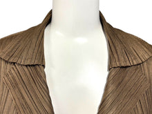 Load image into Gallery viewer, 新品同様 PLEATS PLEASE ISSEY MIYAKE プリーツプリーズ ワンピース ブラウン ポリエステル サイズ3 PP83-JA684 中古 4c010945