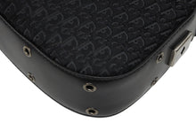 Load image into Gallery viewer, 極美品 Christian Dior クリスチャンディオール ストリートシック ワンショルダーバッグ 15_MA_0062 ブラック レザー キャンバス シルバー金具 中古 4b010953