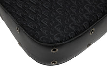 Load image into Gallery viewer, 極美品 Christian Dior クリスチャンディオール ストリートシック ワンショルダーバッグ 15_MA_0062 ブラック レザー キャンバス シルバー金具 中古 4b010953