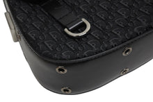 Load image into Gallery viewer, 極美品 Christian Dior クリスチャンディオール ストリートシック ワンショルダーバッグ 15_MA_0062 ブラック レザー キャンバス シルバー金具 中古 4b010953