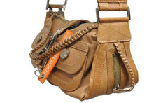 Load image into Gallery viewer, CHRISTIAN DIOR クリスチャンディオール ショルダーバッグ クロスボディバッグ 05-MA-0065 ブラウン シルバー金具 美品 中古 4b010930