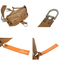 Load image into Gallery viewer, CHRISTIAN DIOR クリスチャンディオール ショルダーバッグ クロスボディバッグ 05-MA-0065 ブラウン シルバー金具 美品 中古 4b010930