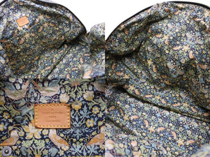 LOUIS VUITTON ルイヴィトン ボウリィ ハンドバッグ M95377 モノグラム デニム ブラック グレー 美品 中古 4b010985