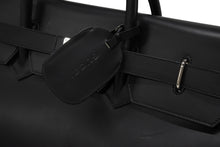 Load image into Gallery viewer, 極美品 GUCCI グッチ ケリー型 ロゴ金具 ボストンバッグ 01221223312 カーフ メンズ レザー ブラック シルバー金具 中古 4b010992