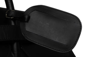 極美品 GUCCI グッチ ケリー型 ロゴ金具 ボストンバッグ 01221223312 カーフ メンズ レザー ブラック シルバー金具 中古 4b010992