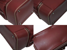 Load image into Gallery viewer, Christian Dior クリスチャンディオール ハンドバッグ ドクターズバッグ レッド レザー 03-BM-0035 シルバー金具 美品 中古 4b011019