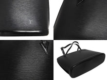 Load image into Gallery viewer, LOUIS VUITTON ルイヴィトン エピ リュサック ワンショルダーバッグ M52282 ブラック レザー 美品 中古 4b011045