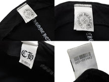 画像をギャラリービューアに読み込む, CHROME HEARTS クロムハーツ ベースボールキャップ CHクロス ロゴ刺繍 クロスボール シルバー 925 ブラック 良古 4b011053