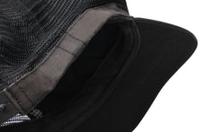 画像をギャラリービューアに読み込む, CHROME HEARTS クロムハーツ トラッカーキャップ CHクロス ホースシュー ロゴ刺繍 クロスボール シルバー 925 ブラック 良古 4b011054