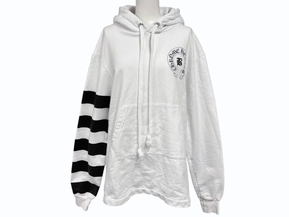 CHROME HEARTS Chrome Hearts Hoodie Parka Bella Hadid Rare Horseshoe Size M White Good Condition Used 4b011059