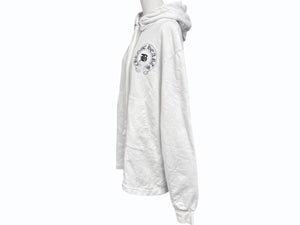 CHROME HEARTS クロムハーツ フーディ― パーカー ベラハディッド 希少 ホースシュー サイズM ホワイト 美品 中古 4b011059