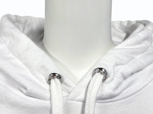 CHROME HEARTS クロムハーツ フーディ― パーカー ベラハディッド 希少 ホースシュー サイズM ホワイト 美品 中古 4b011059