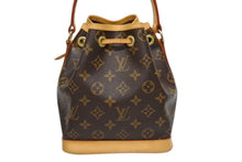 Load image into Gallery viewer, LOUIS VUITTON ルイヴィトン ミニノエ ハンドバッグ M42227 モノグラム PVC レザー ブラウン ゴールド金具 美品 中古 4b011236