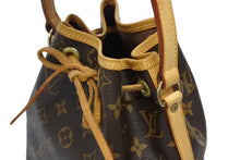 Load image into Gallery viewer, LOUIS VUITTON ルイヴィトン ミニノエ ハンドバッグ M42227 モノグラム PVC レザー ブラウン ゴールド金具 美品 中古 4b011236