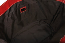 Load image into Gallery viewer, FENDI フェンディ トートバッグ 8BH046 ズッカ柄 総柄 キャンバス レザー レッド ブラウン シルバー金具 美品 中古 4b011393