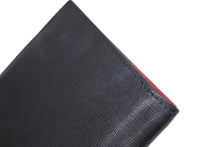 Load image into Gallery viewer, 極美品 FENDI フェンディ バッグ バグズ 二つ折り財布 7M0001 ブラック イエロー レッド カーフレザー 中古 4b011739