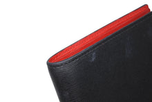 Load image into Gallery viewer, 極美品 FENDI フェンディ バッグ バグズ 二つ折り財布 7M0001 ブラック イエロー レッド カーフレザー 中古 4b011739