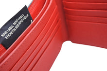 Load image into Gallery viewer, 極美品 FENDI フェンディ バッグ バグズ 二つ折り財布 7M0001 ブラック イエロー レッド カーフレザー 中古 4b011739