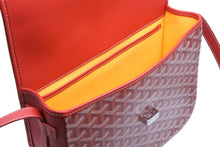 画像をギャラリービューアに読み込む, 新品未使用 GOYARD ゴヤール ベルヴェデーレMMバッグ ショルダーバッグ BELVE3MMLTY02CG02P レッド シルバー金具 中古 4b011408