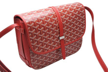 画像をギャラリービューアに読み込む, 新品未使用 GOYARD ゴヤール ベルヴェデーレMMバッグ ショルダーバッグ BELVE3MMLTY02CG02P レッド シルバー金具 中古 4b011408