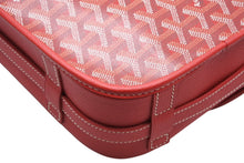 画像をギャラリービューアに読み込む, 新品未使用 GOYARD ゴヤール ベルヴェデーレMMバッグ ショルダーバッグ BELVE3MMLTY02CG02P レッド シルバー金具 中古 4b011408