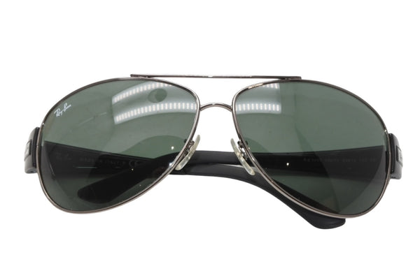 Ray-Ban レイバン ティアドロップ サングラス アイウェア RB3467 004/71 サイズ63□13 125 ブラック 美品 中古 4b011531