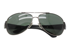 Load image into Gallery viewer, Ray-Ban レイバン ティアドロップ サングラス アイウェア RB3467 004/71 サイズ63□13 125 ブラック 美品 中古 4b011531
