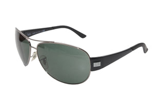 Ray-Ban レイバン ティアドロップ サングラス アイウェア RB3467 004/71 サイズ63□13 125 ブラック 美品 中古 4b011531