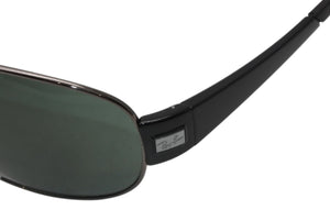 Ray-Ban レイバン ティアドロップ サングラス アイウェア RB3467 004/71 サイズ63□13 125 ブラック 美品 中古 4b011531