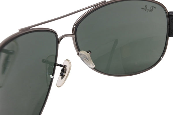 Ray-Ban レイバン ティアドロップ サングラス アイウェア RB3467 004/71 サイズ63□13 125 ブラック 美品 中古 4b011531