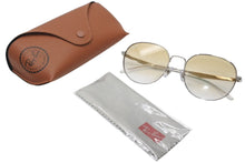 Load image into Gallery viewer, 極美品 Ray-Ban レイバン サングラス アイウェア RB3727D 003/2Q サイズ57□19 145 シルバー イエロー 中古 4b011654