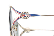 Load image into Gallery viewer, 極美品 GUCCI グッチ サングラス アイウェア GG0225S 004 サイズ63□17-130 ゴールド グリーンレンズ 中古 4b011792