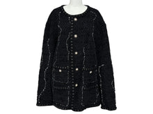 Load image into Gallery viewer, 極美品 READYMADE レディメイド TWEED HOBO JACKET ツイード ホーボージャケット RE-TW-BK-00-01-264 サイズ4 パールボタン 中古 4b011665