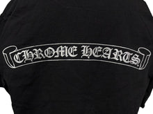 Load image into Gallery viewer, CHROME HEARTS クロムハーツ スクロールラベル tシャツ サイズM 美品 中古 4b011712