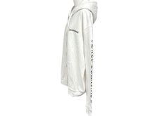 Load image into Gallery viewer, CHROME HEARTS クロムハーツ Zip Up Hoodie ジップアップパーカー バックスクロールラベル white ホワイト サイズL 美品 中古 4b011704