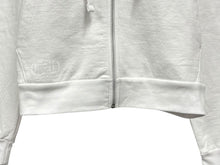 Load image into Gallery viewer, CHROME HEARTS クロムハーツ Zip Up Hoodie ジップアップパーカー バックスクロールラベル white ホワイト サイズL 美品 中古 4b011704
