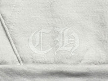 Load image into Gallery viewer, CHROME HEARTS クロムハーツ Zip Up Hoodie ジップアップパーカー バックスクロールラベル white ホワイト サイズL 美品 中古 4b011704