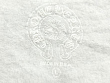 Load image into Gallery viewer, CHROME HEARTS クロムハーツ Zip Up Hoodie ジップアップパーカー バックスクロールラベル white ホワイト サイズL 美品 中古 4b011704