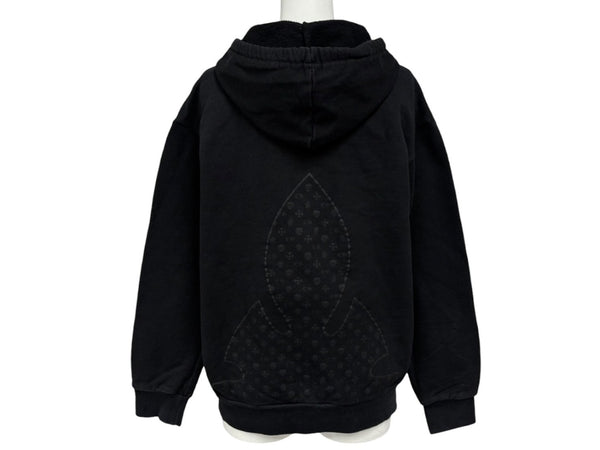 CHROME HEARTS クロムハーツ フレアニー マルチロゴ ジップパーカー サイズM 美品 中古 4b011714